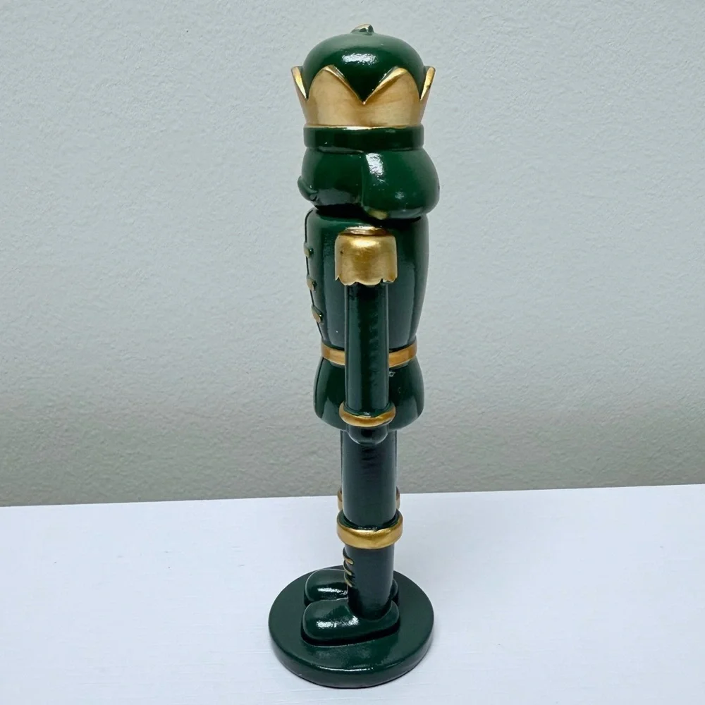 NEW Target Bullseye Playground Green w/ Gold Accents 6.4” Christmas Nutcracker